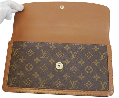 louis vuitton chain clutch bag|Louis Vuitton vintage clutch bag.